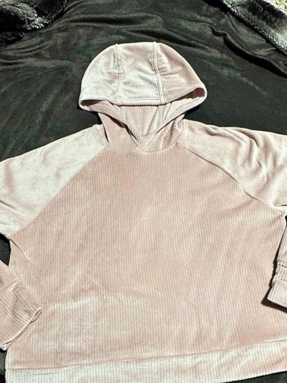 all in motion Ribbed Hoodie Pink Small